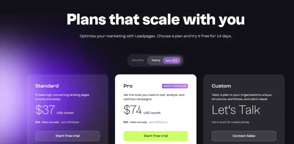 Redeem Leadpages Coupon