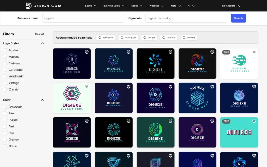 Design.com - Customize Your Logo