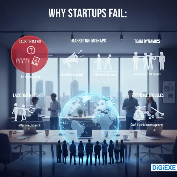 Why Startups Fail: Understanding the Pitfalls
