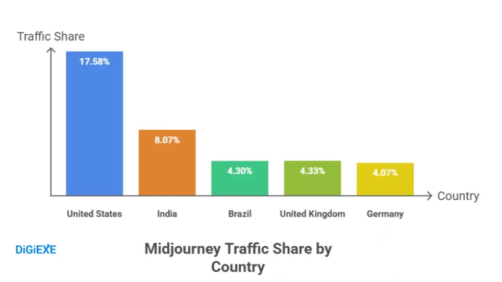 Where Do Midjourney Users Live?