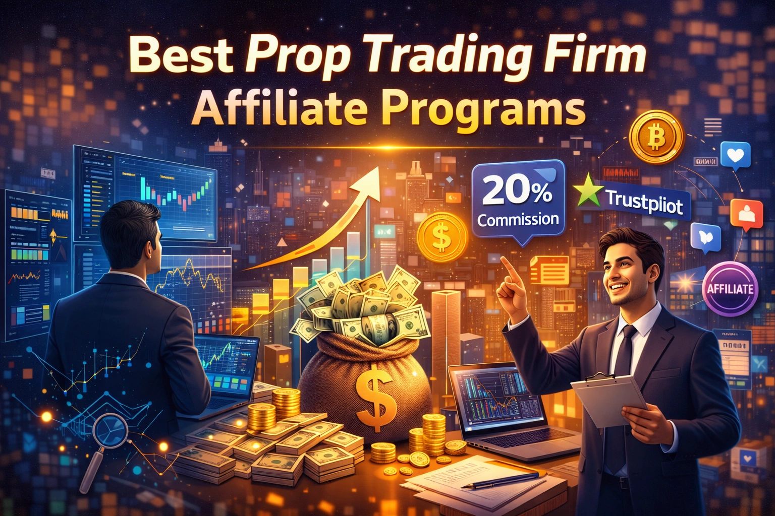 Best Prop Trading Firm Affiliate Programs