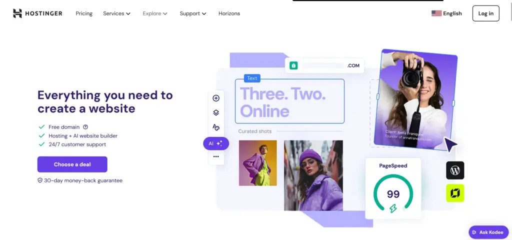 Hostinger Coupon codes