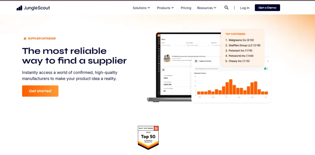 Jungle Scout Supplier Database