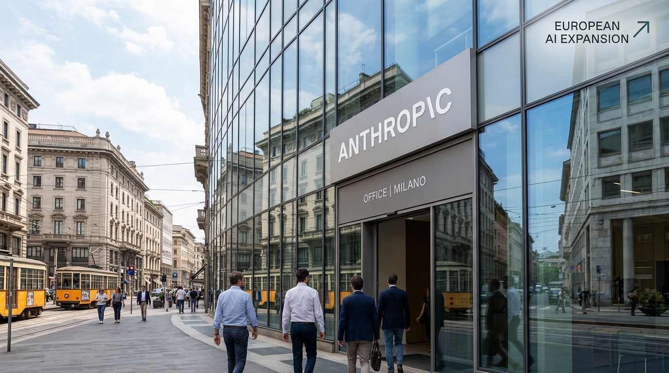 Anthropic Opens Milan Office — Here Is Why European AI Expansion Is Accelerating