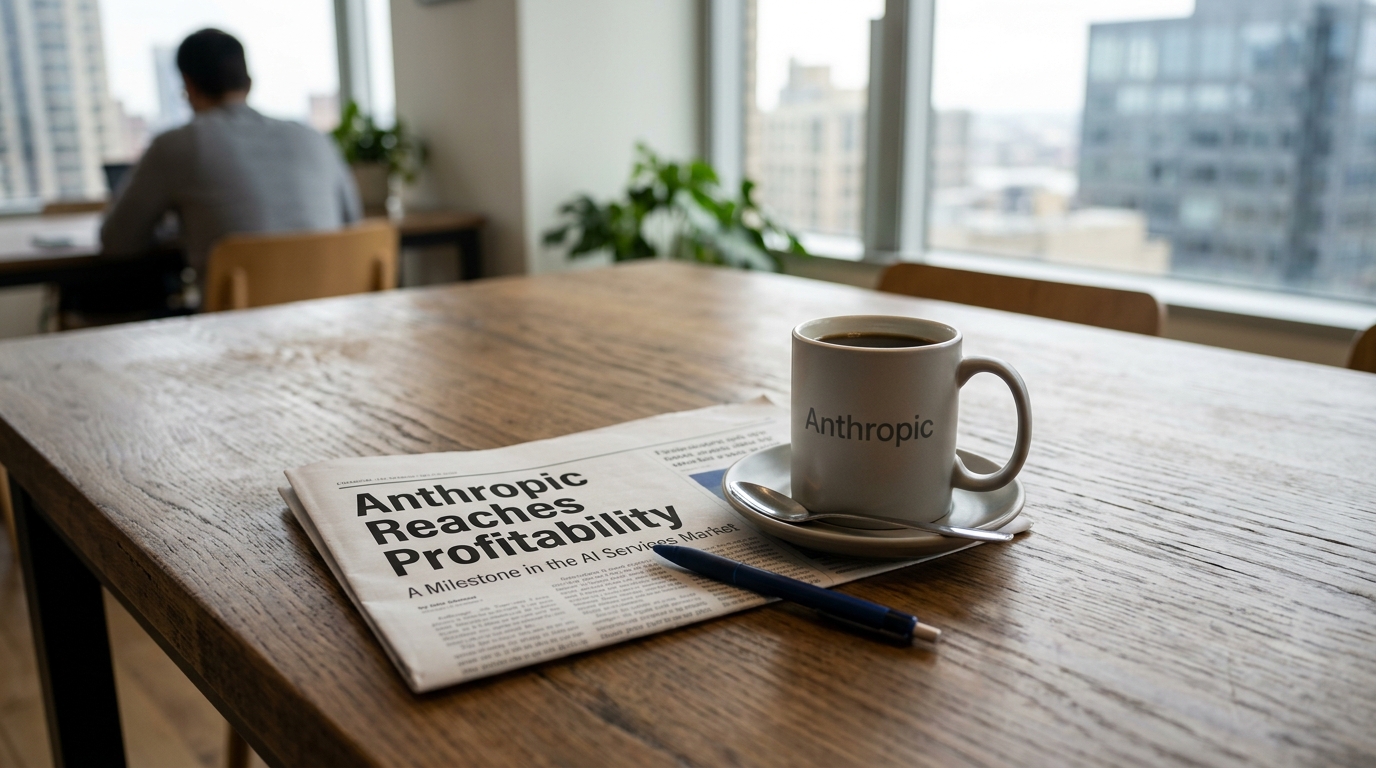 Anthropic Reaches Profitability — What It Tells Us About the AI Services Market
