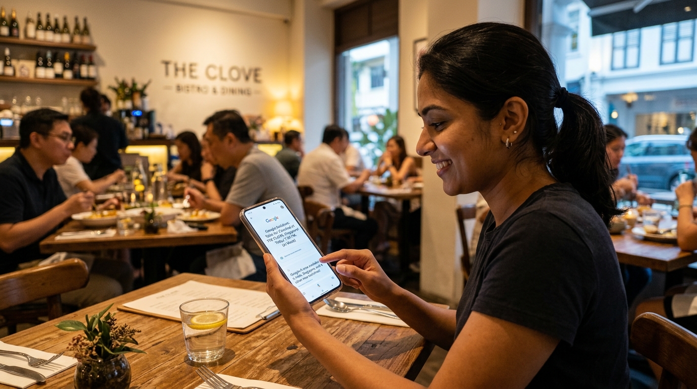 Google étend son service de réservation de restaurants par IA à 8 nouveaux pays, dont l'Inde et Singapour.