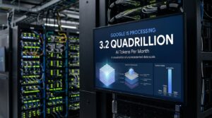 Google Is Processing 3.2 Quadrillion AI Tokens Per Month — What That Number Actually Means