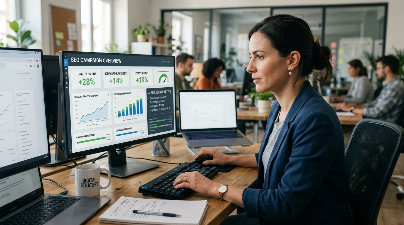AI SEO Agents Are Now Handling Entire Campaigns — What Digital Marketers Must Understand