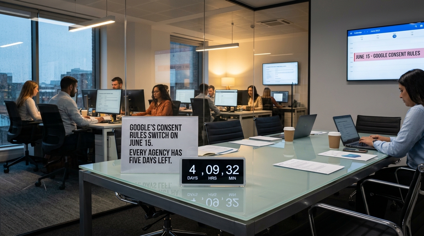 Google's Consent Rules Switch On June 15 — Every Agency Has Five Days Left