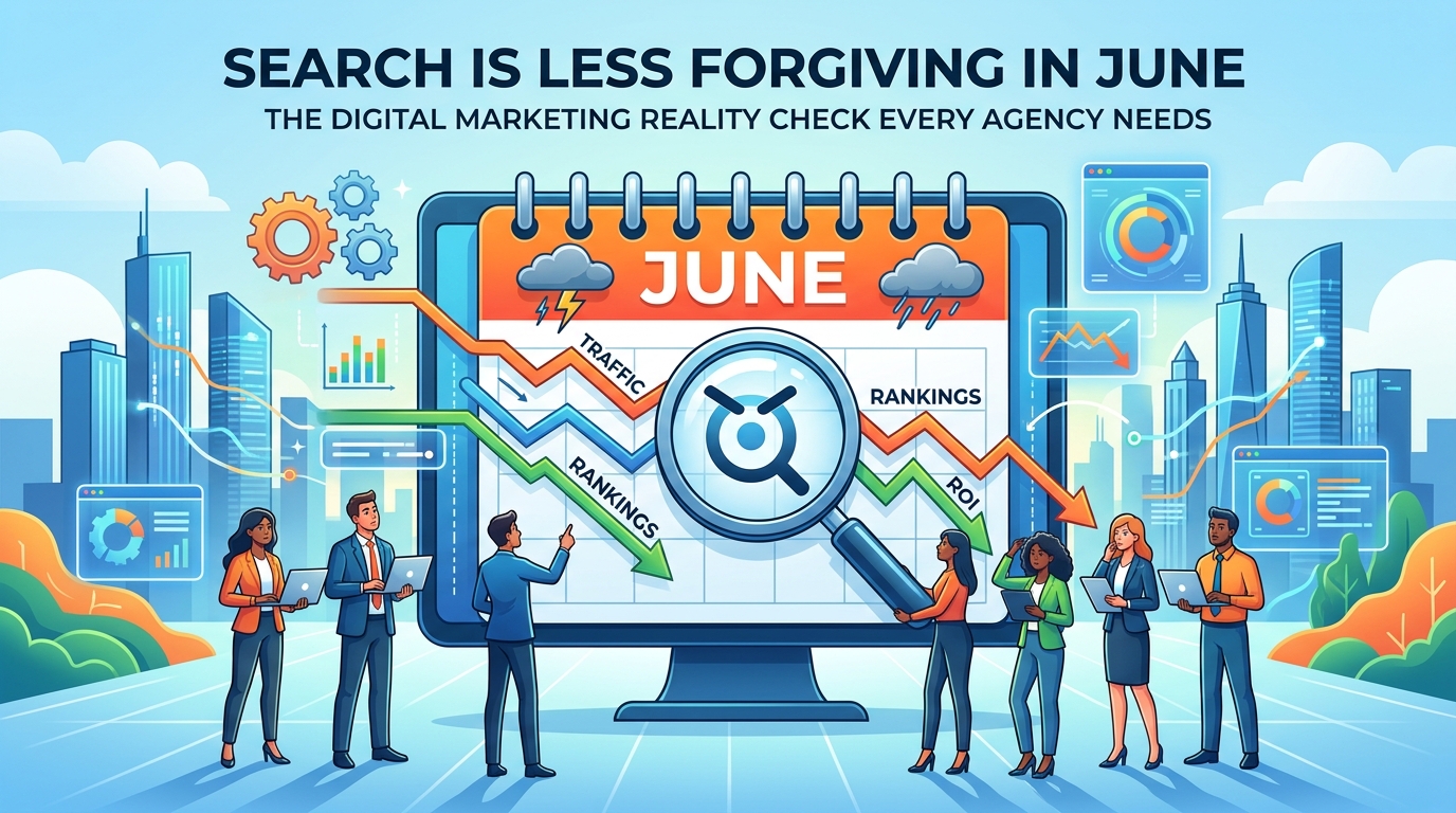 Search Is Less Forgiving in June 2026 — The Digital Marketing Reality Check Every Agency Needs
