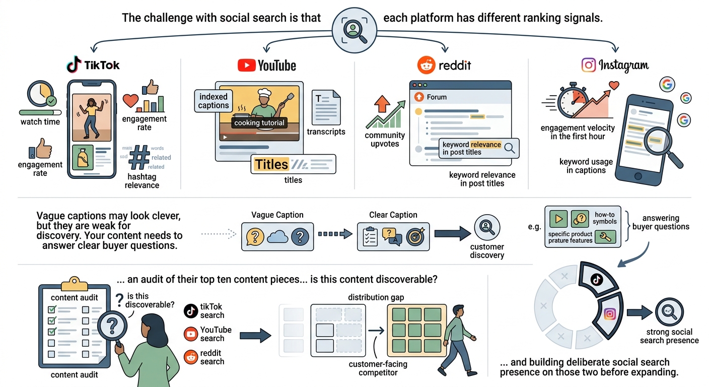 What a Social SEO Strategy Actually Looks Like
