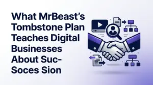 Lo que el plan "Tombstone" de MrBeast enseña a las empresas digitales sobre la sucesión.