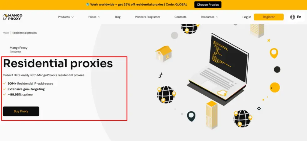 MangoProxy's Residential Proxies