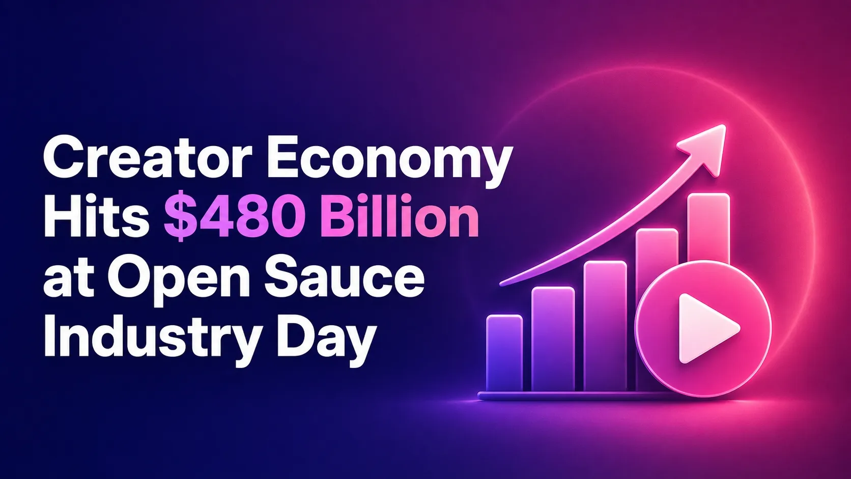 Creator Economy Hits $480 Billion Question Mark at Open Sauce Industry Day