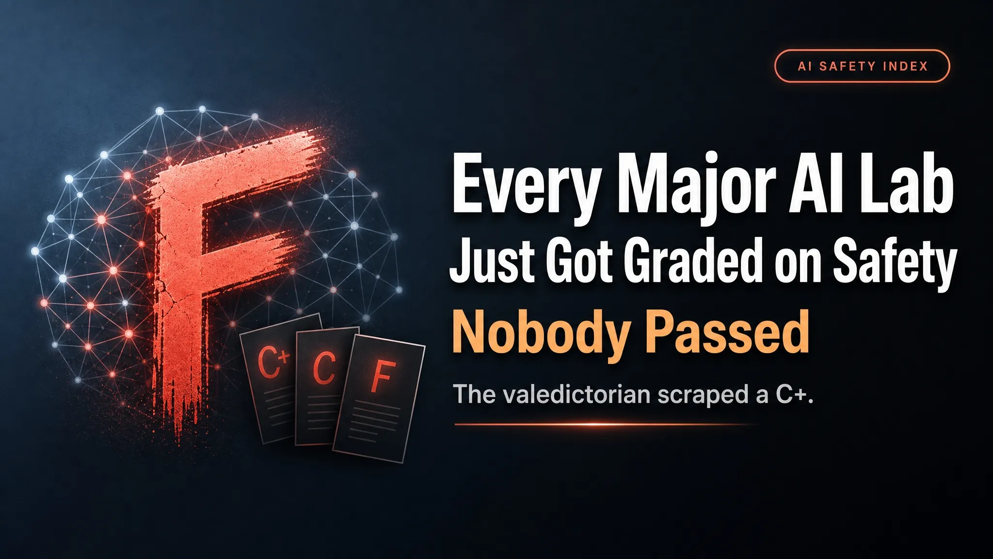 Every Major AI Lab Just Got Graded on Safety, Nobody Passed