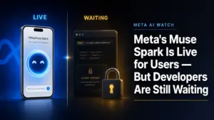 Meta's Muse Spark Is Live for Users — But Developers Are Still Waiting
