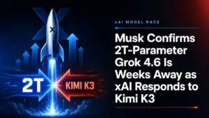 Musk Confirms 2T-Parameter Grok 4.6 Is Weeks Away as xAI Responds to Kimi K3