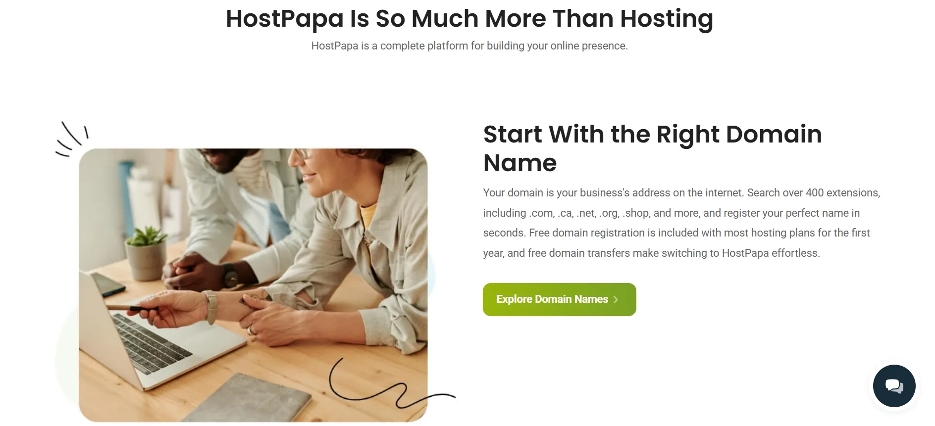 Explore HostPapa