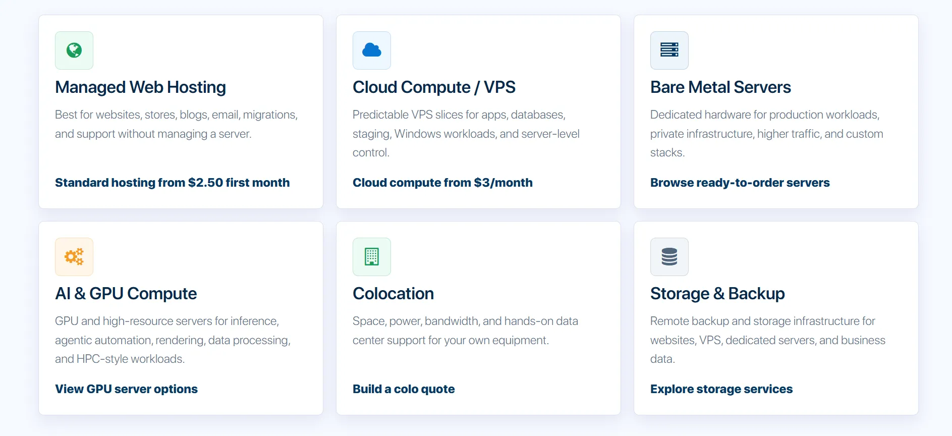 Interserver features