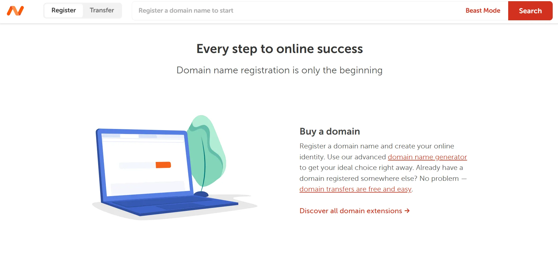 Namecheap domain