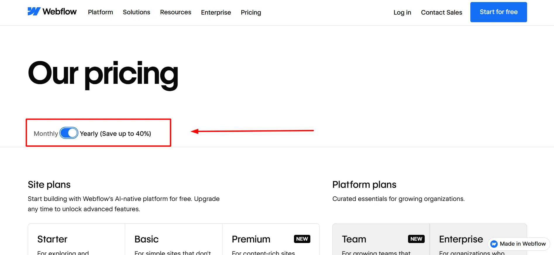 webflow login step 3