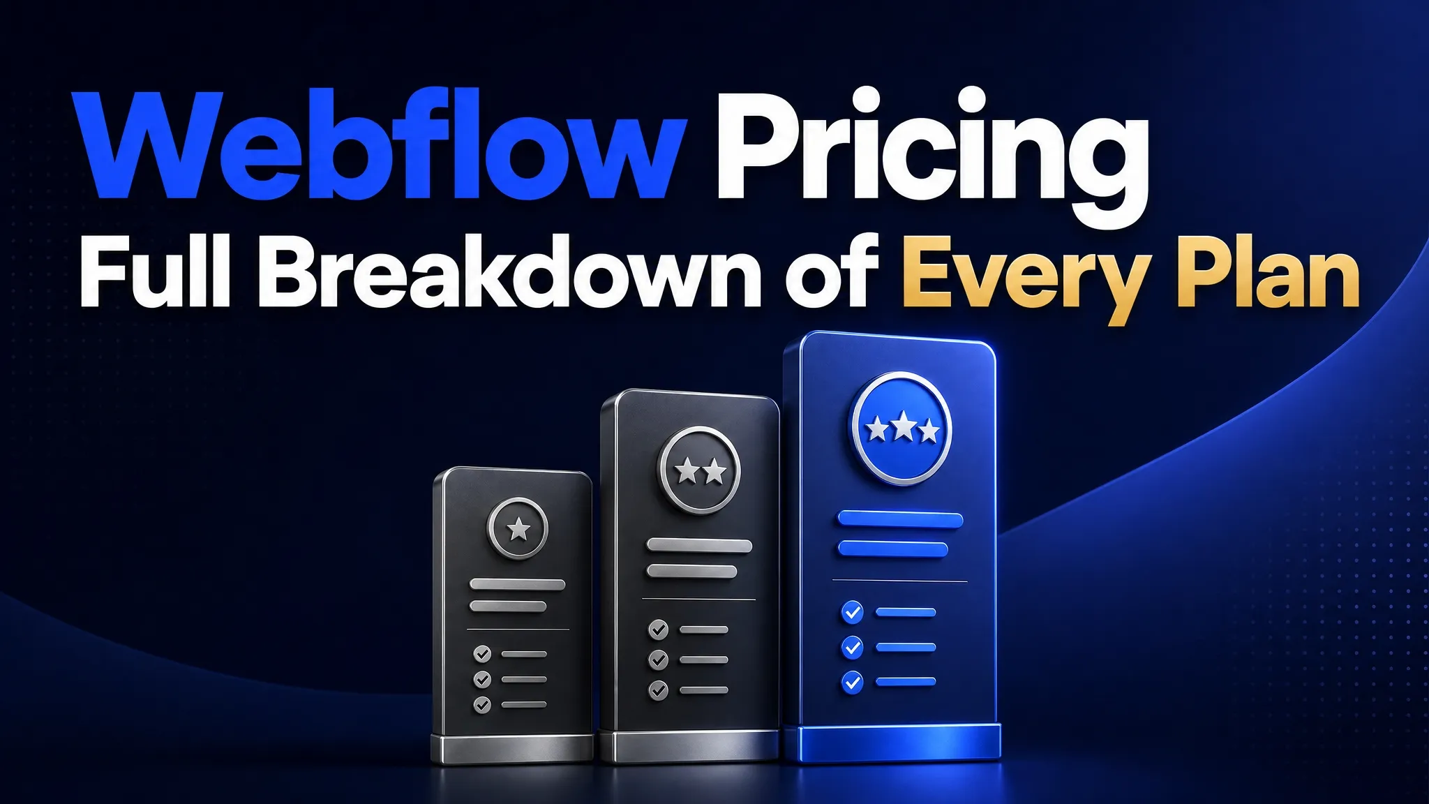 Webflow Pricing