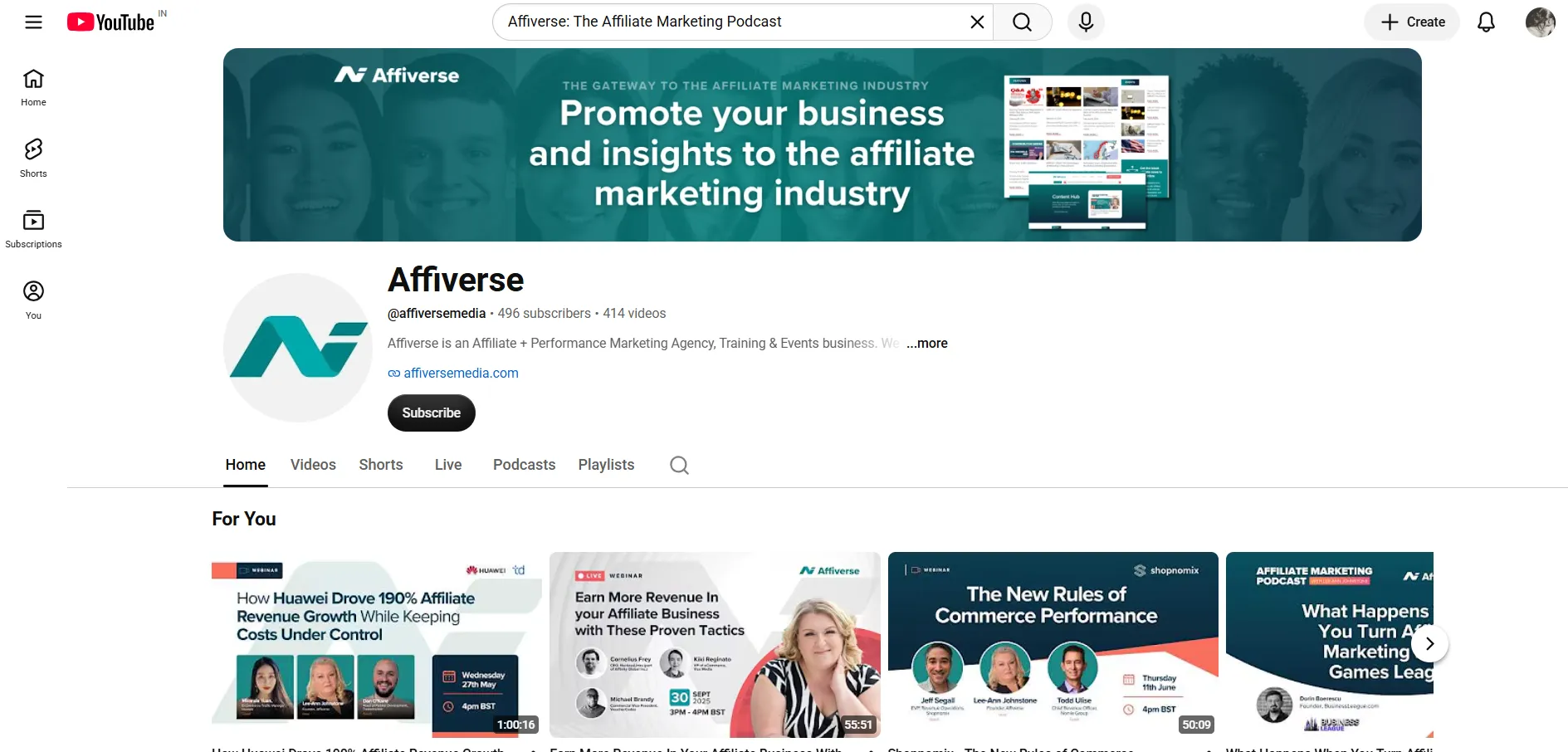 Affiverse: The Affiliate Marketing Podcast