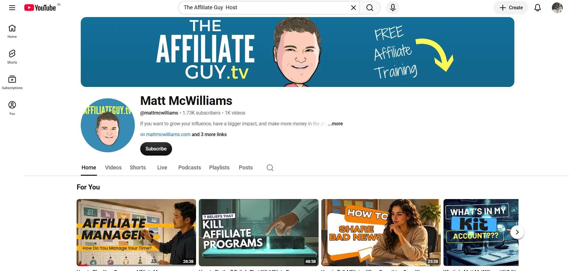 The Affiliate Guy