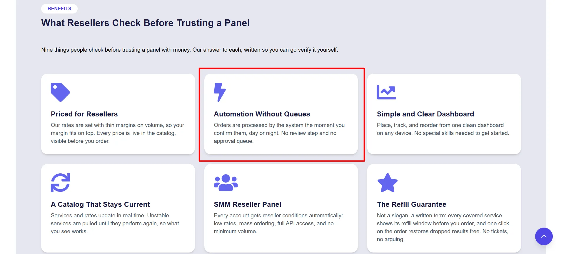 SMM Panel Server automatic orders